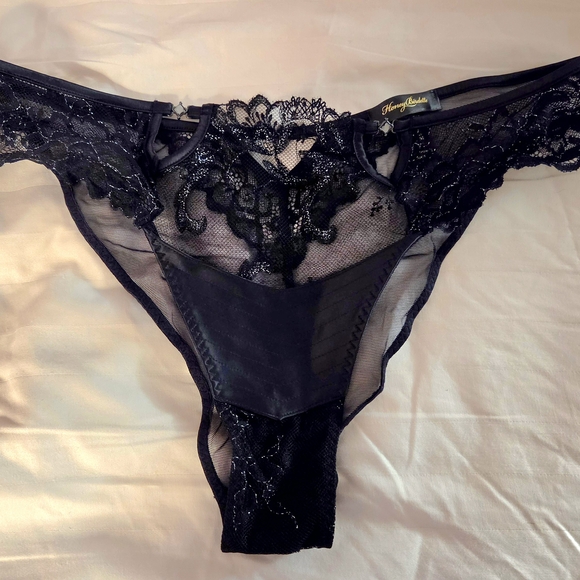 Honey Birdette Other - Honey Birdette JANA Black Lace Panties